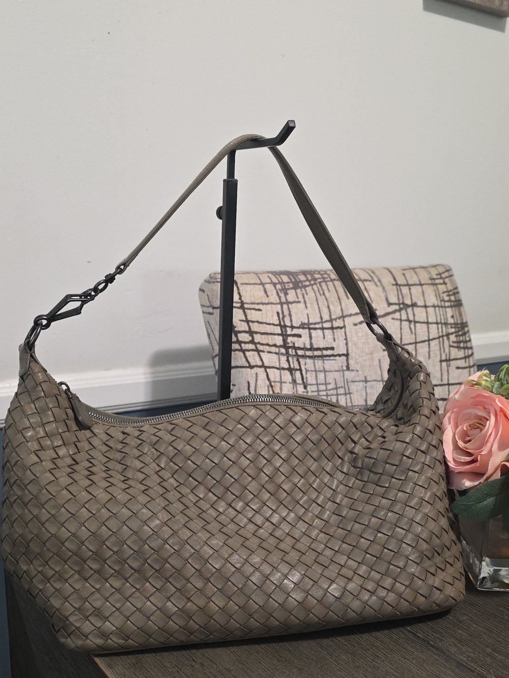 Bottega Veneta nappa Intrecciato Shoulder Bag